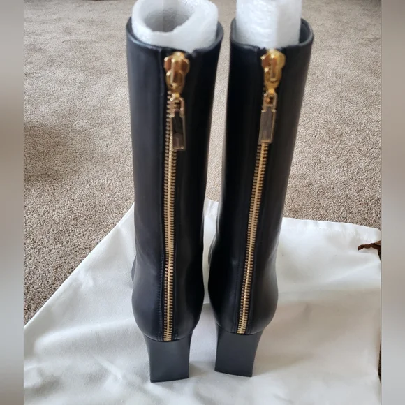 New lafayette 148 anna zipper boots 37 - Picture 5 of 14